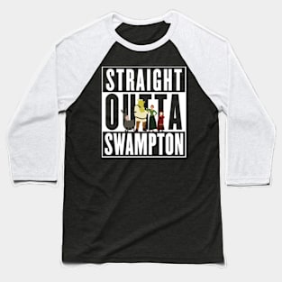 Straight Outta Swampton Baseball T-Shirt